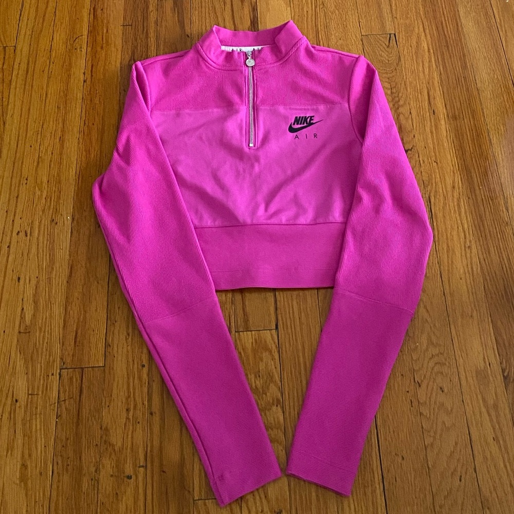 Pink Nike Crop Top